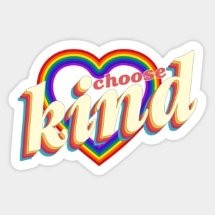 Choose Kind Sticker